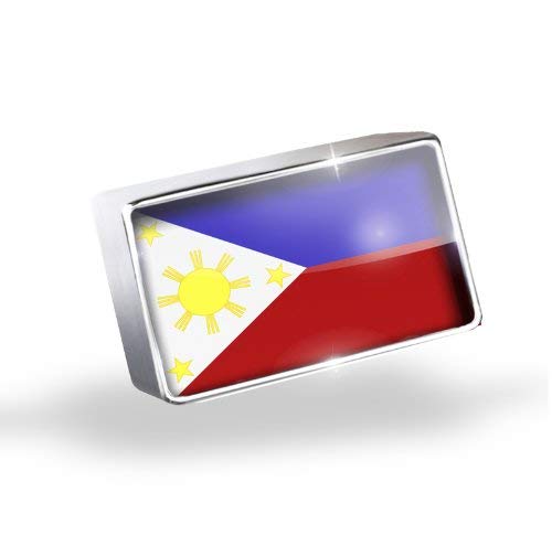 NEONBLOND Floating Charm Philippine Flag Fits Glass Lockets