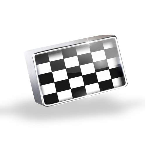 NEONBLOND Floating Charm Race Checker Flag Fits Glass Lockets