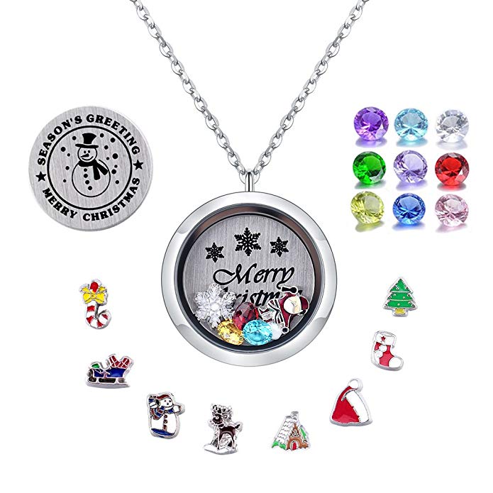 I Love My Son Floating Locket Necklace Pendant Living Memory Lockets 30mm Stainless Steel 2 Style