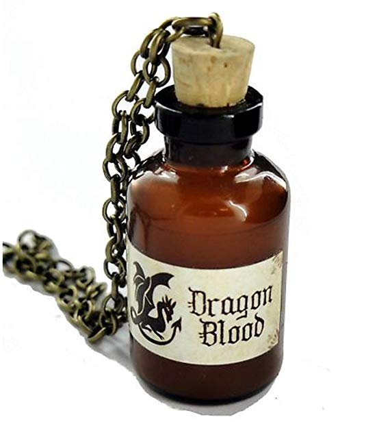 Fallen Saint Jar of Dragon Blood Necklace