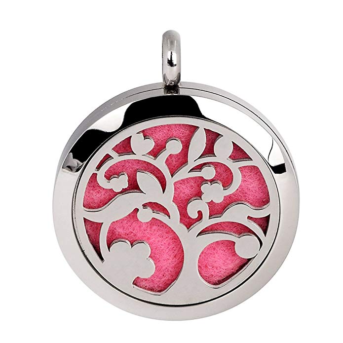 1pcs Aromatherapy Essential Oil Diffuser Locket Pendant Without necklace, Multi-styles