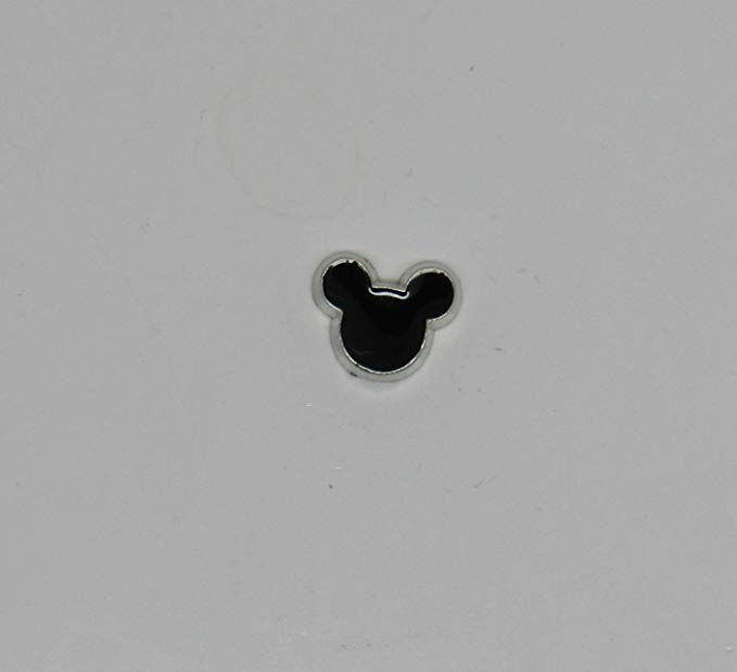 All Black Mickey Mouse Floating Charm