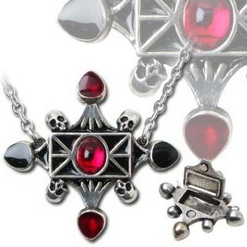 Lucrezia's Poison Locket Pendant by Alchemy Gothic, England