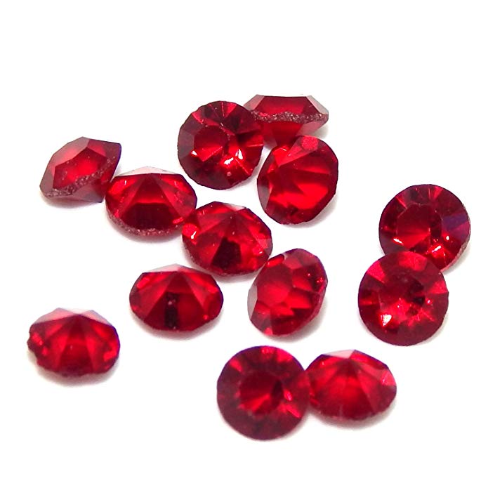 Pro Jewelry Pack of 10 Glass Crystals Round 4mm for Floating Charms Locket