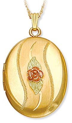 Black Hills Gold Oval Locket