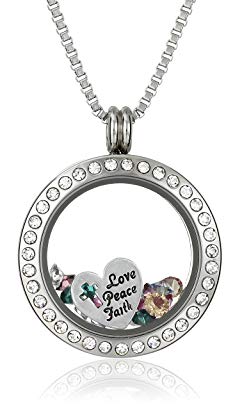 Charmed Lockets Swarovski Crystal