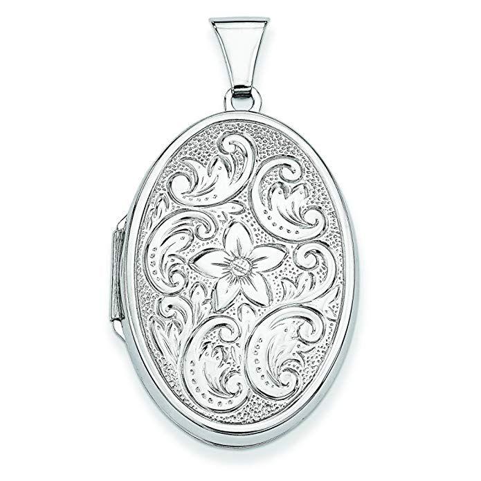 Sterling Silver Oval Locket