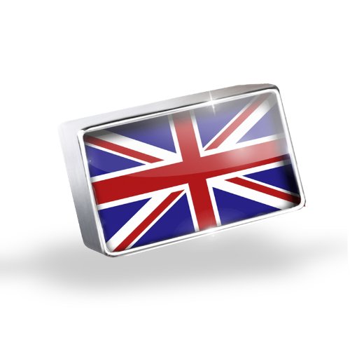 NEONBLOND Floating Charm Britain Flag Fits Glass Lockets