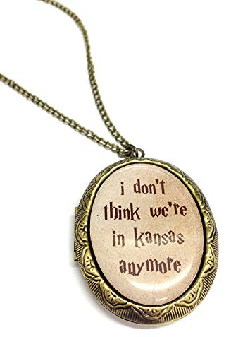 Fallen Saint I Don't Think We're In Kansas Anymore Cameo Locket Necklace - Gift Boxed - Wi...