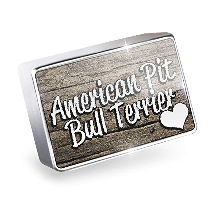 NEONBLOND Floating Charm American Pit Bull Terrier, Dog Breed United States Fits Glass Lo